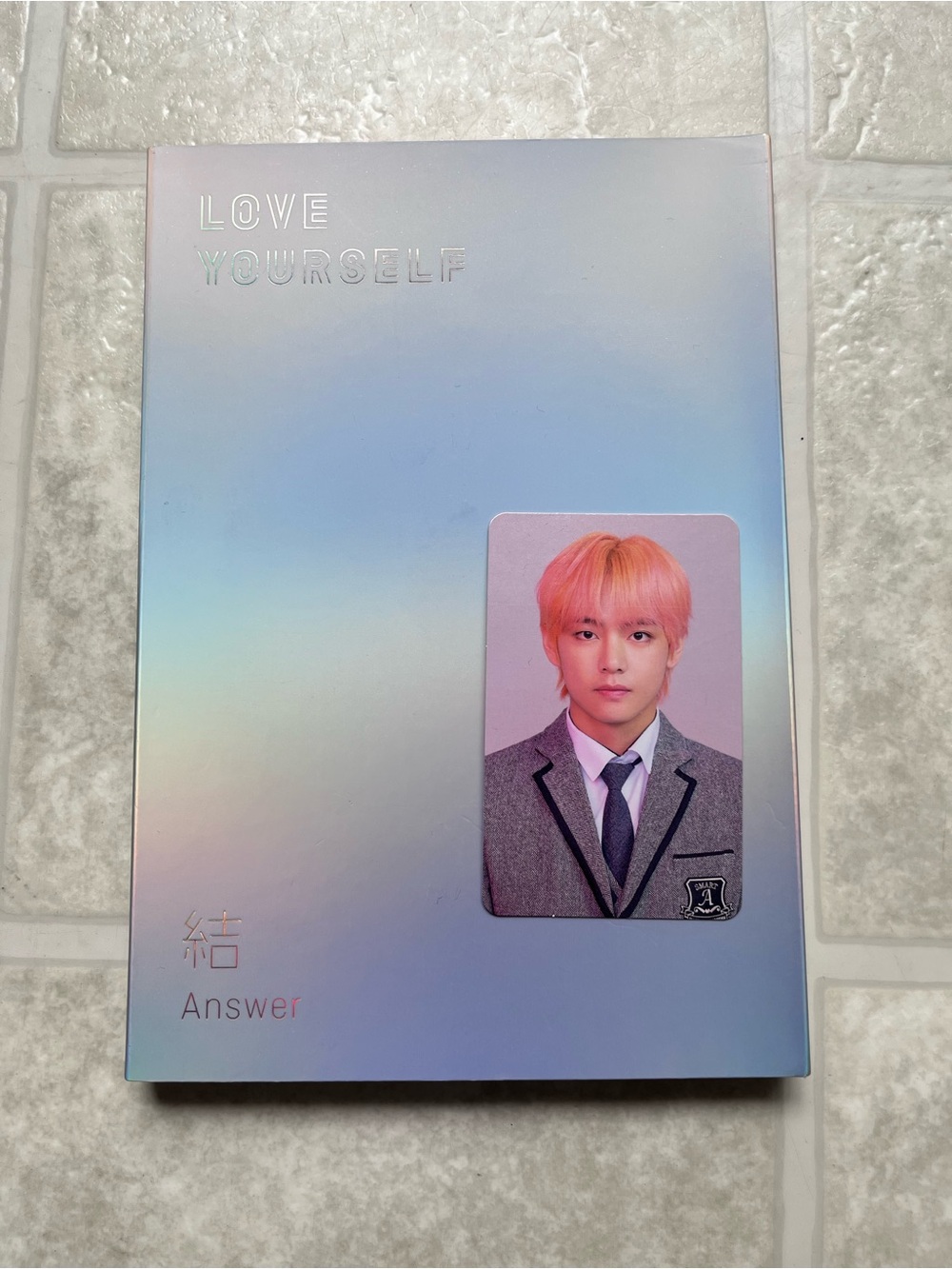 BTS Love Yourself Answer ( L Version) Tae Photocard